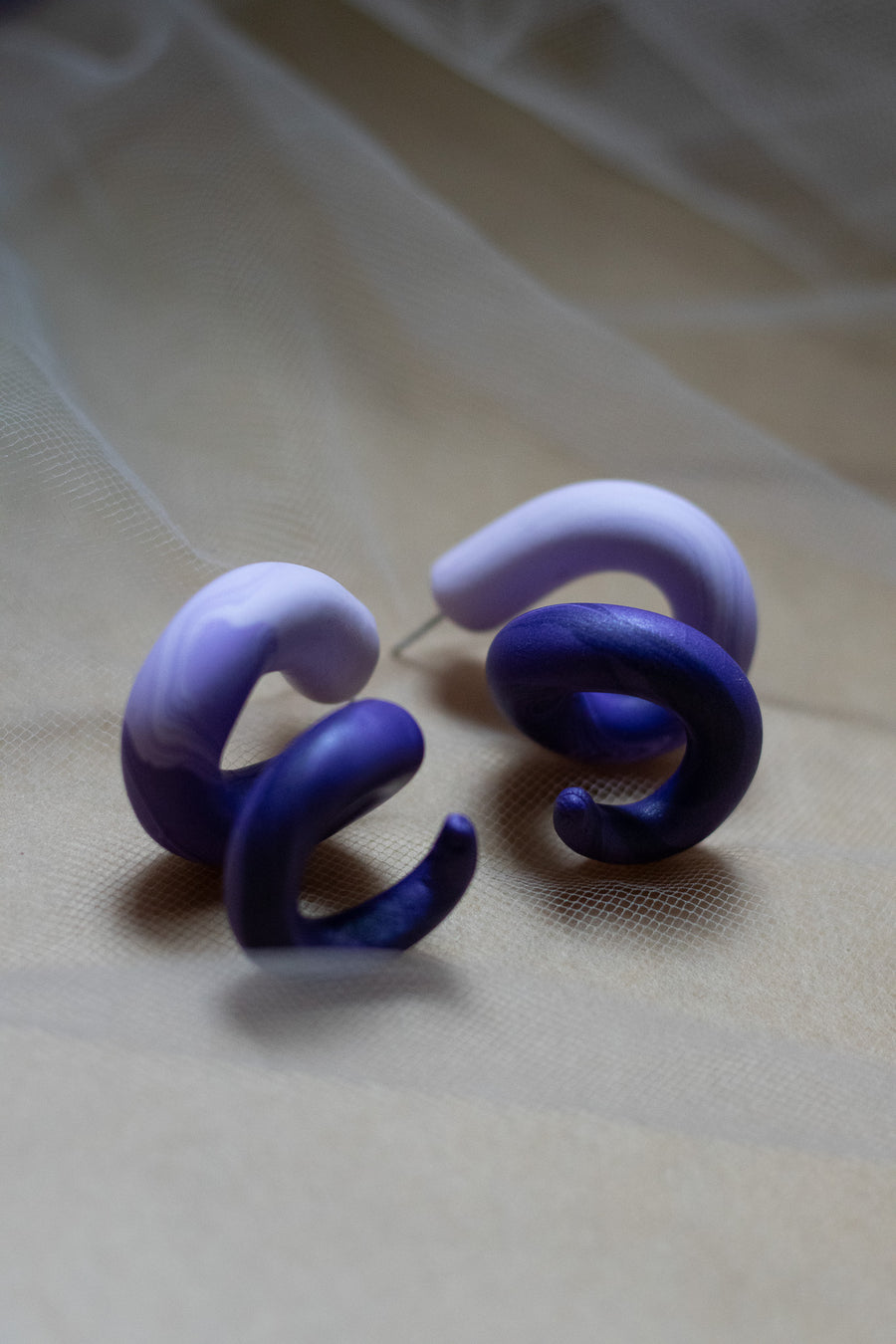 OOAK Fade Hoops