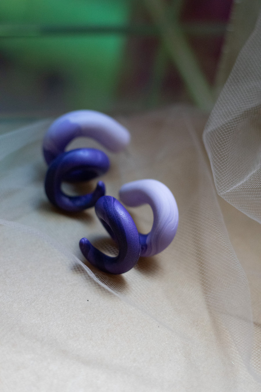 OOAK Fade Hoops