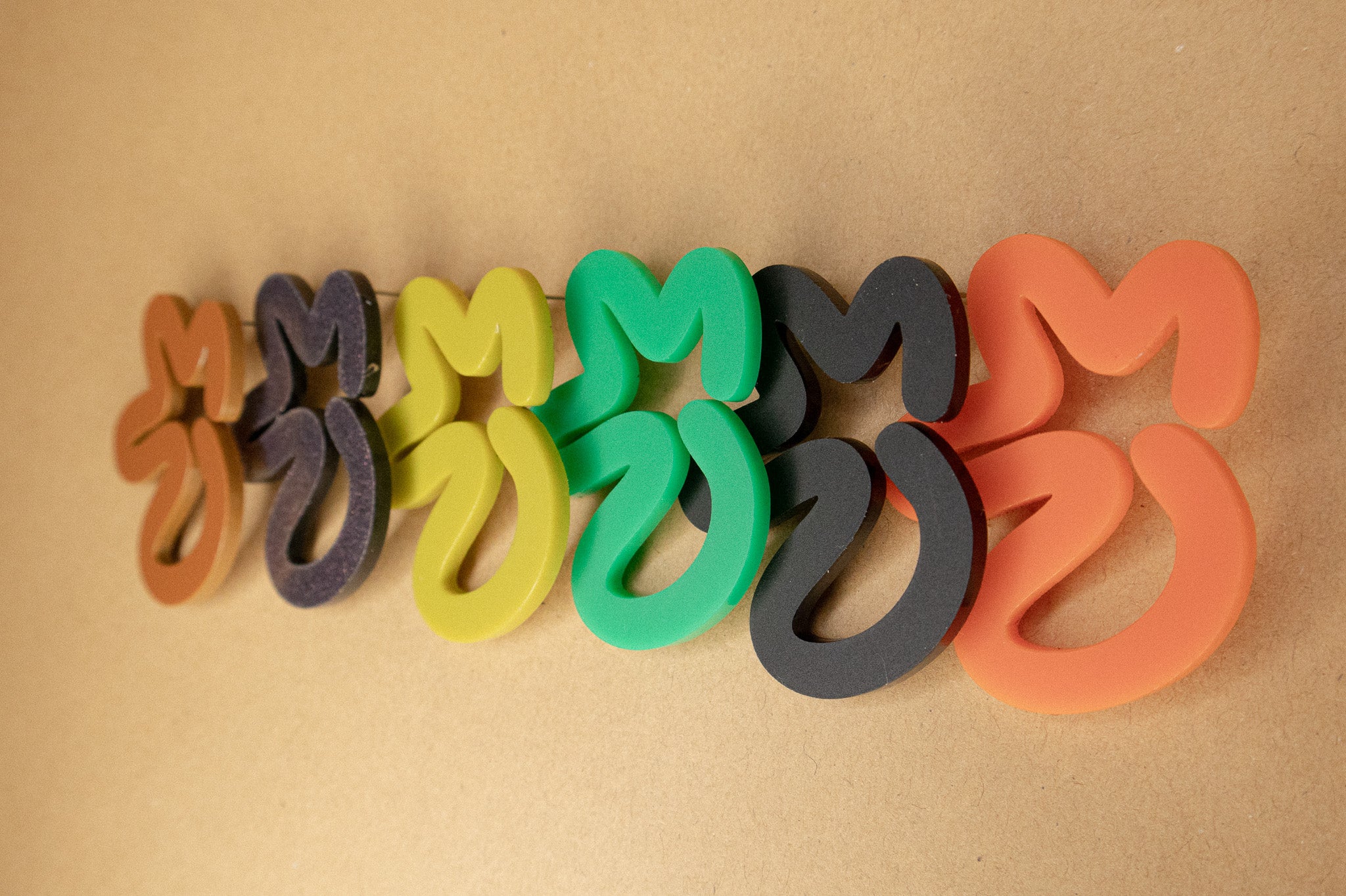 Calla Studs Camel- Wholesale