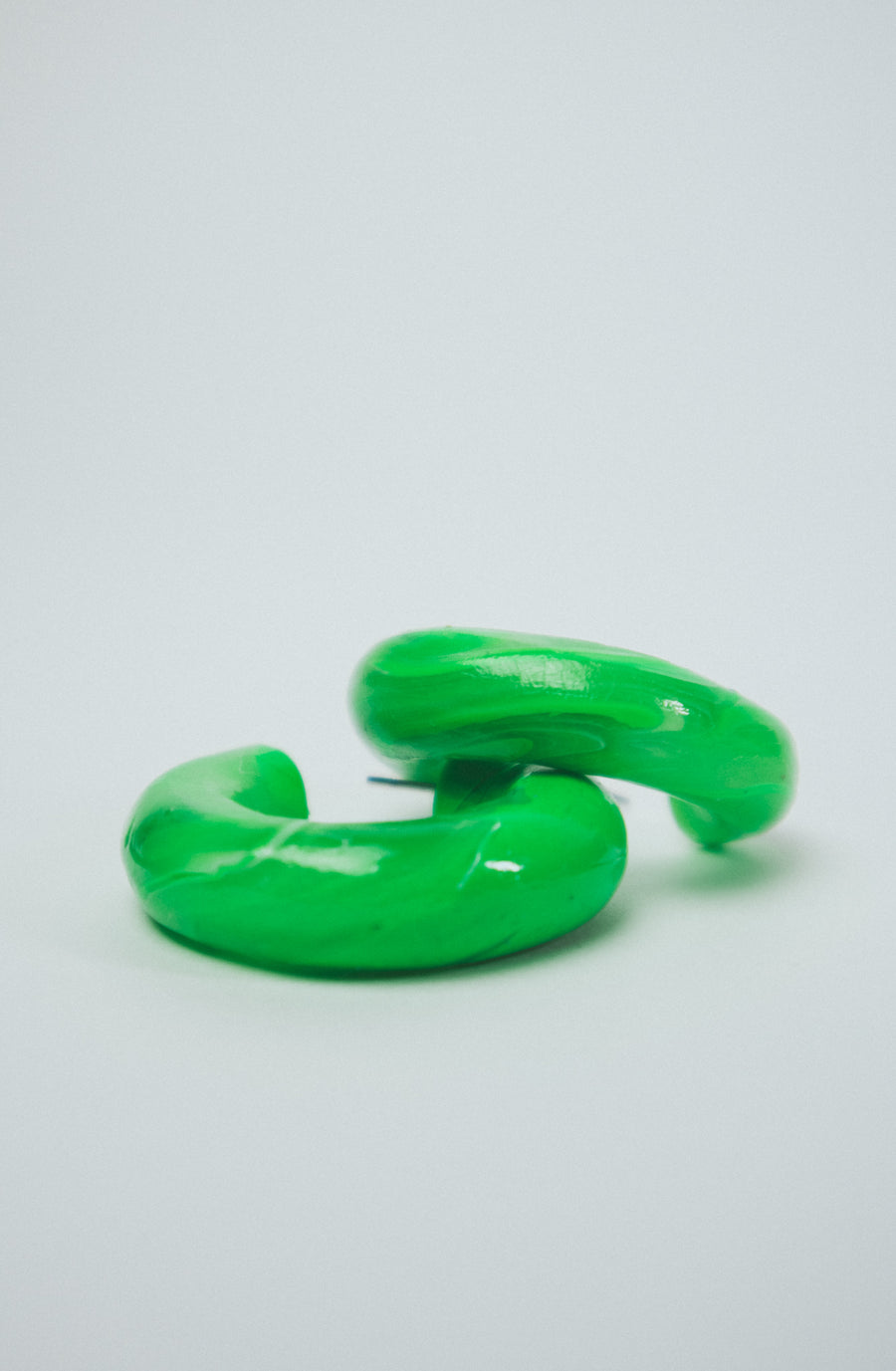 Be Kind Ramae polymer clay earrings design. One of a kind jeweled statement earrings for any engagement ring.