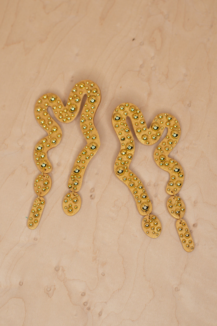 Vyne Clay Gold Studded