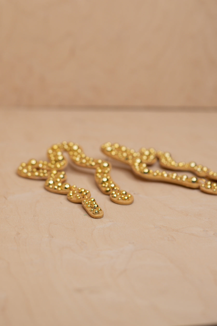 Vyne Clay Gold Studded
