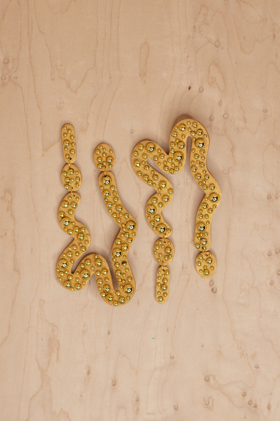 Vyne Clay Gold Studded