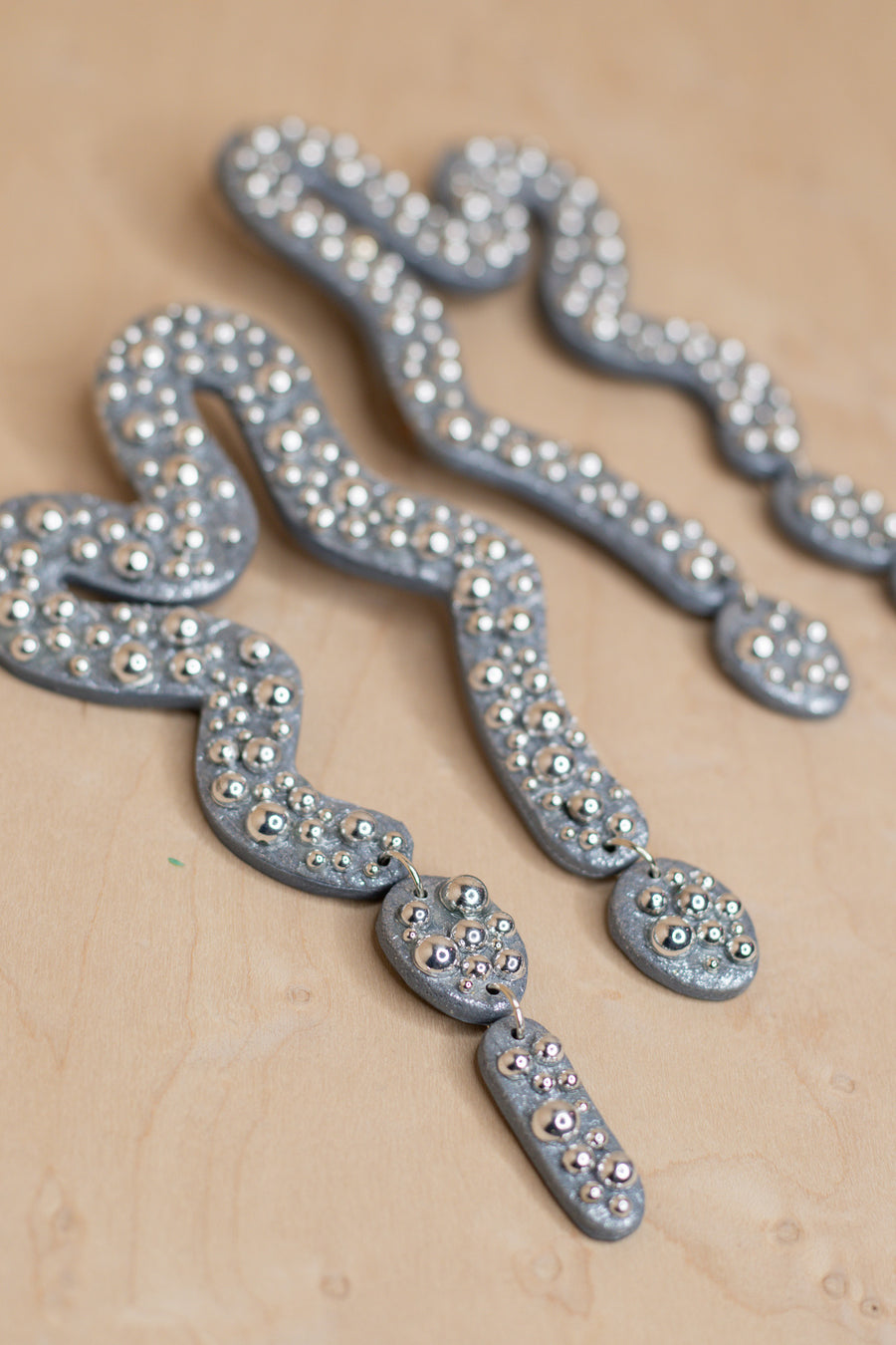 Vyne Clay Silver Studded